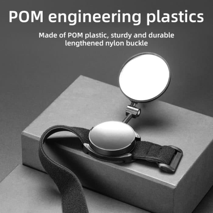 Fahrrad Rückspiegel mit Armband 360 Grad rotierender Spiegel – Bild 7