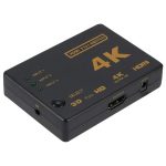 4K 3-in-1-HDMI-Umschalter mit Fernbedienung, 5 PCS/Set