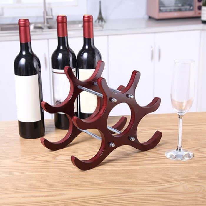 Wohnzimmer Bar Weinregal dekorative Ornamente, Wine Rack – Bild 6
