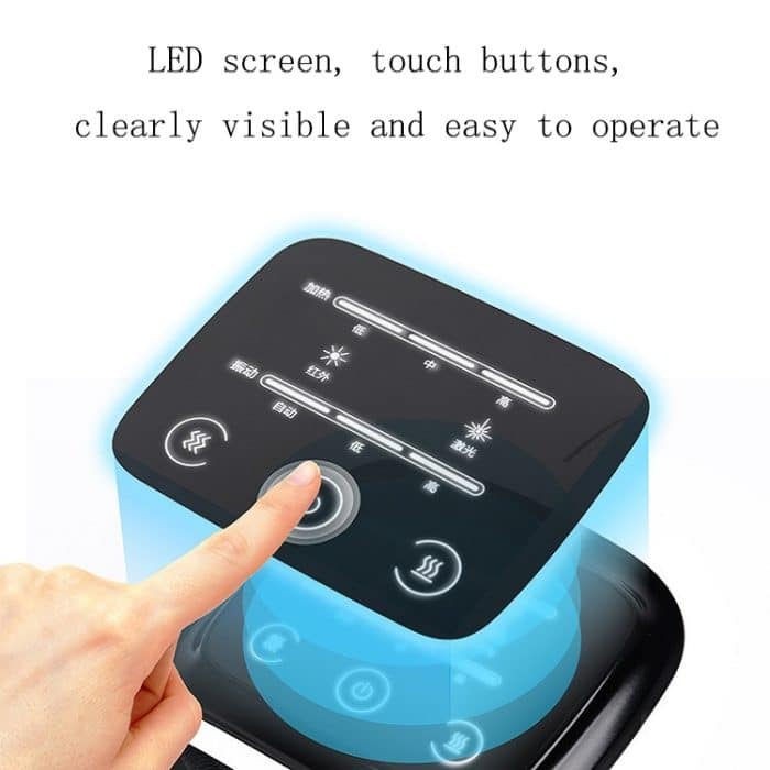 Wiederaufladbares Infrarot-Heißkompressen-Kniemassagegerät, Physiotherapiegerät, Style 1 – Bild 4