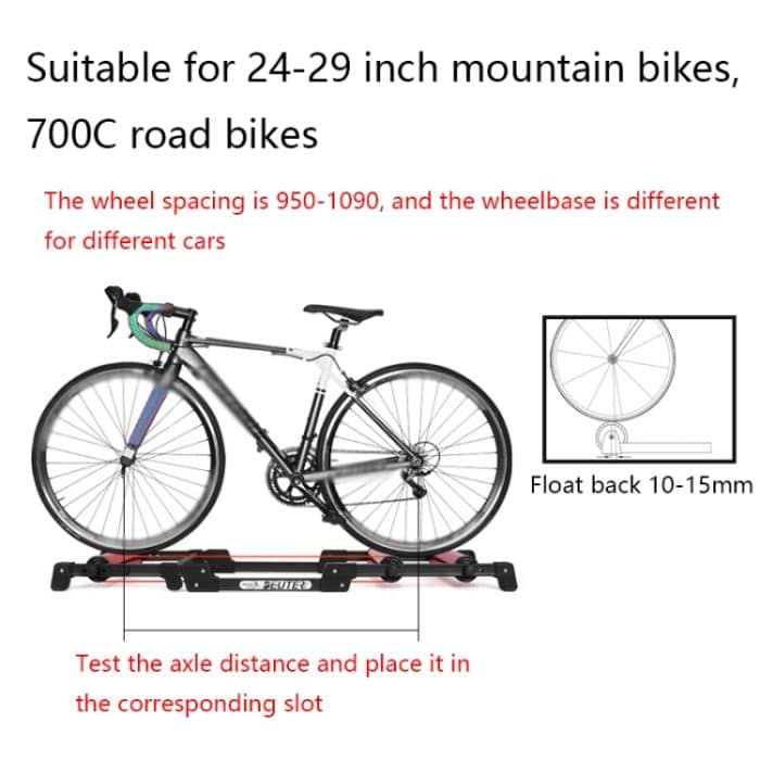 DEUTER GT-03 Verstellbare Fahrrad-Roller-Trainingsstation – Bild 4
