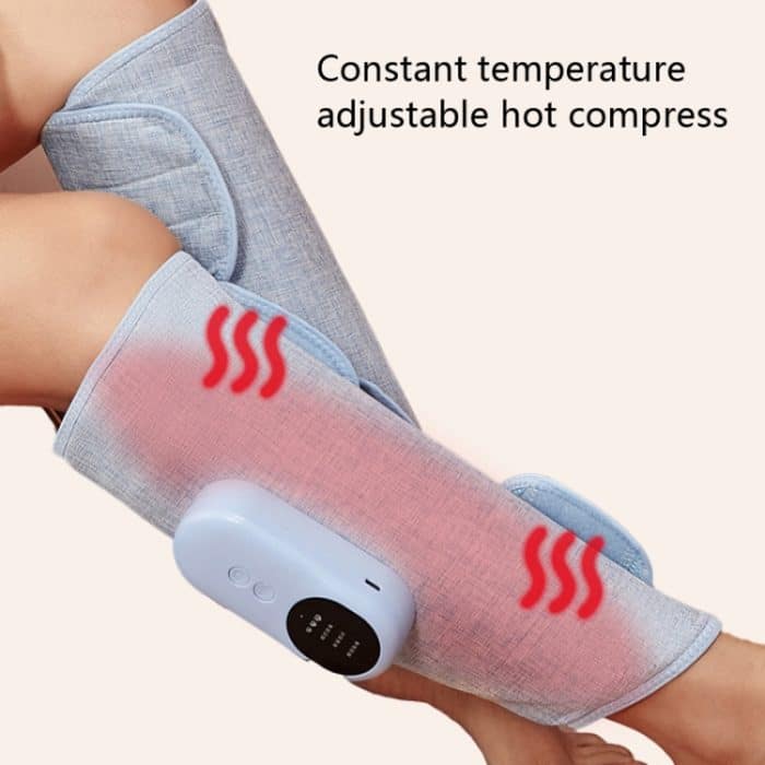 Drahtlose Beinmassage mit konstanter Temperatur für zu Hause, Stil:, Blue Double Hot Compress+Air Pressure, Blue Double Hot Compress+Air Pressure+Vibration – Bild 5