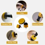 26 Teile/satz Auto Schönheit Auto Waschen Detail Pinsel Elektrische Bohrmaschine Pinsel Outlet Pinsel, 26 PCS / Set Yellow, 26 PCS / Set Red – Bild 6