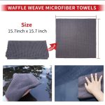 Autowaschwerkzeugbürste, Autoreifenbürste, doppelsträngige Radbürste, 12 PCS / Set Gray – Bild 4