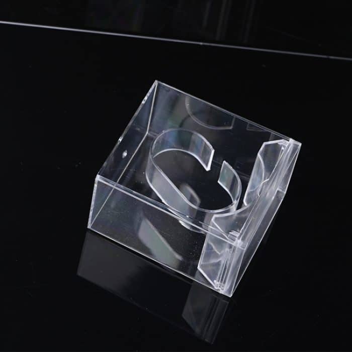 5 Stück transparente rechteckige Uhrenbox, ausziehbare elektronische Uhrenbox, 5 PCS Watch Box – Bild 3