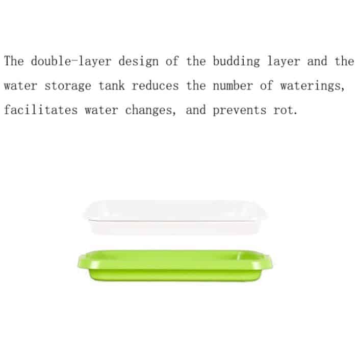 5 Stück Sojasprossen-Keimtablett, erdloser Kultur-Sämlingstopf, 5 PCS – Bild 6