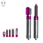5-in-1-Heißluftkamm-Haartrockner mit automatischer Glättung und doppeltem Verwendungszweck, Silver+Rose Red(EU Plug), Silver+Rose Red(US Plug), Silver+Rose Red(UK Plug), Silver+Rose Red(AU Plug), Black(EU Plug), Black(US Plug), Black(UK Plug)...