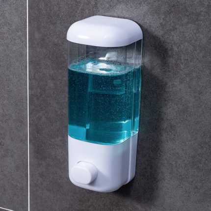 Hotel Badezimmer manuelle Seifenmaschine Wandbehang Paste transparente Seife, Single Head, Double Head