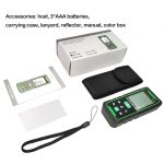 SNDWAY Hochpräziser grüner Laser-Entfernungsmesser für den Innen- und Außenbereich, Entfernung:, 50m, 70m, 100m – Bild 7