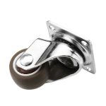 4 Stück Klapptisch-Trockengestell mit flachem Boden, bewegliches einachsiges TPE-Rad, 1 inch, 1.25 inch, 1.5 inch, 2 inch – Bild 3