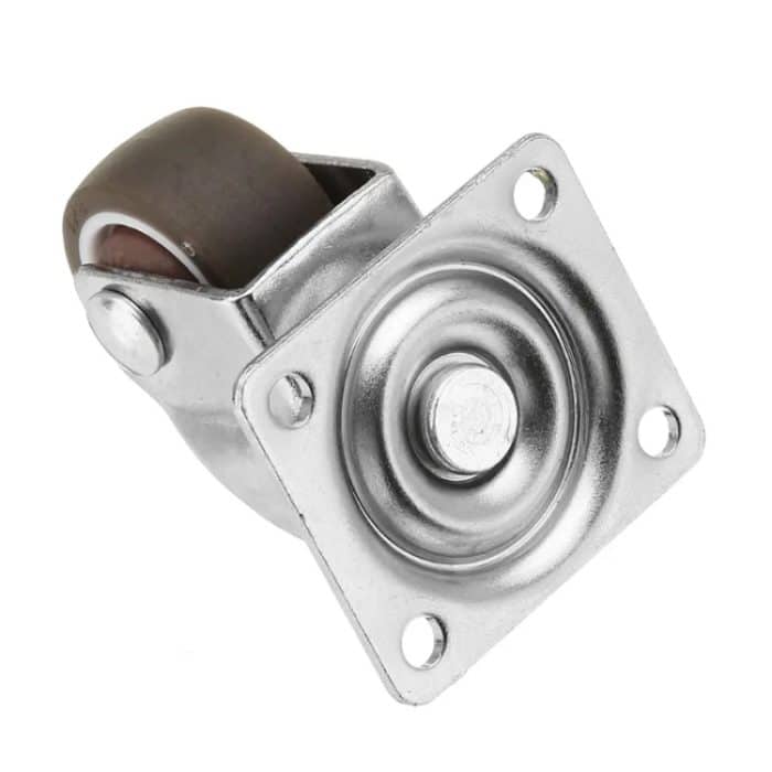 4 Stück Klapptisch-Trockengestell mit flachem Boden, bewegliches einachsiges TPE-Rad, 1 inch, 1.25 inch, 1.5 inch, 2 inch – Bild 4