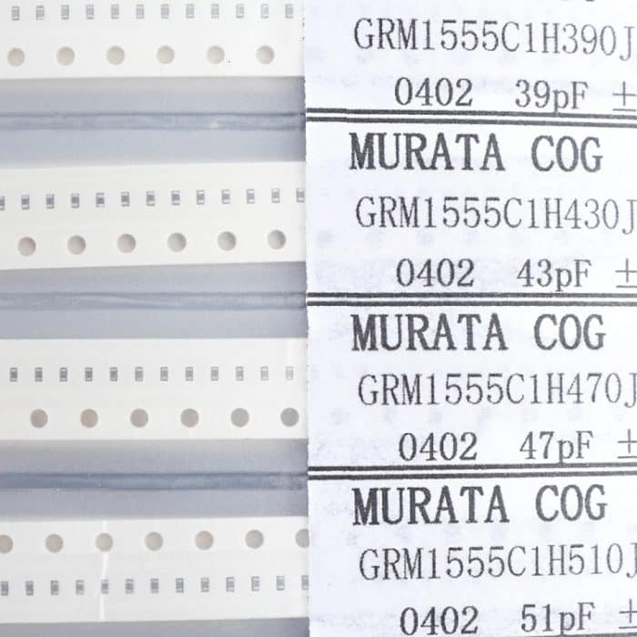 Musterbuch für elektronische Komponenten für SMD-Kondensatoren 0402 – Bild 5