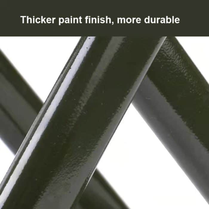 Lackverdickter Klapphocker Angelhocker, Fishing Stool(Green) – Bild 5