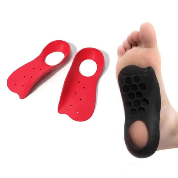 2 Paar Chalal Bow Support Einlegesohle Sports Health XO Korrektureinlegesohle, M, L – Bild 1