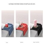 Sofa-Armlehne, Autositz-Armlehne, Silikon-Untersetzer, Wärmeisolierung, Verbrühschutz, Getränkehalter – Bild 6