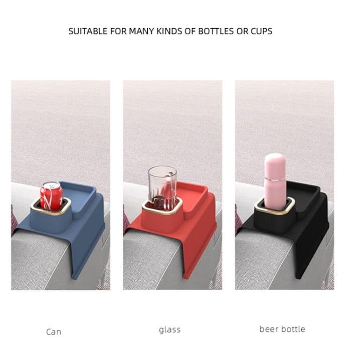 Sofa-Armlehne, Autositz-Armlehne, Silikon-Untersetzer, Wärmeisolierung, Verbrühschutz, Getränkehalter – Bild 6