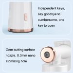 XL022 Blue Light Nano Hochdruck-Sauerstoff-Handheld Home Beauty Instrument Essence Importeur, White, Pink – Bild 3