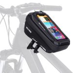 WILD MAN XS2 1L EVA Hard Shell Cycling Regenfeste Fahrradtasche, XS2 (Black), XS2 (Black Red)