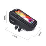 WILD MAN XS2 1L EVA Hard Shell Cycling Regenfeste Fahrradtasche, XS2 (Black), XS2 (Black Red) – Bild 3