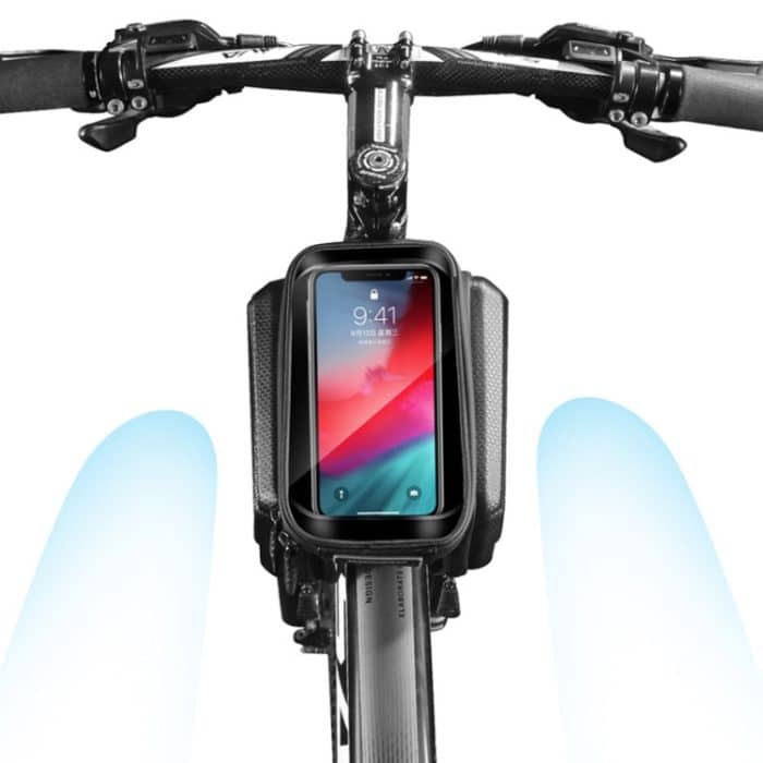 WILD MAN ES6 1,2L Multifunktionale Fahrrad-Vorderradtasche, ES6 (Black) – Bild 2