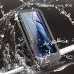 Fahrrad Handyhalter Mountainbike wasserdichte Tasche, Black – Bild 6