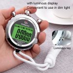 YS Einreihiges Display, Timer, Lauftraining, Fitness, mit leuchtender Stoppuhr, YS-528L With Luminous – Bild 4