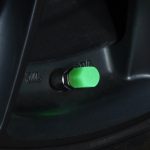 10 Sets leuchtende Reifenventilkappen, elektrische Motorrad-Vakuum-Reifenventilabdeckungen, Stil:, 4pcs /Set Split Effect, 4pcs /Set One Effect – Bild 7