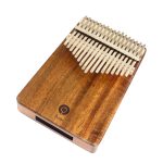 PURM Kalimba Daumenklavier Anfänger Klavier Tragbares Musikinstrument, 17-tone Acacia Wood, 17 Tone Mahogany, 21 Tone Mahogany