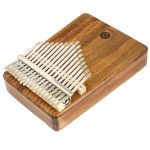 PURM Kalimba Daumenklavier Anfänger Klavier Tragbares Musikinstrument, 17-tone Acacia Wood, 17 Tone Mahogany, 21 Tone Mahogany – Bild 3
