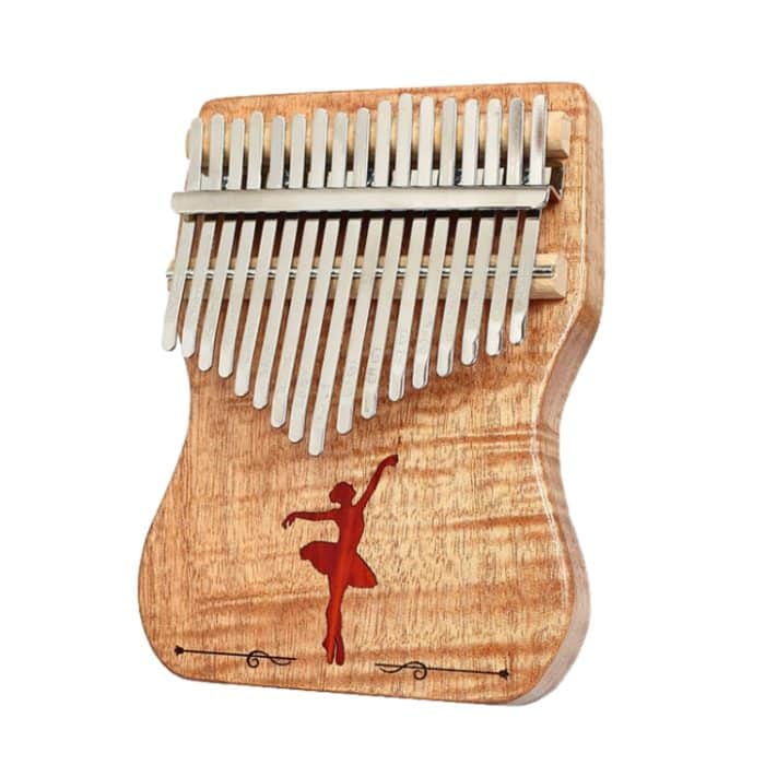 TBD0602295801A.jpg Fingerklavier aus Holz mit 17 Tönen, Wooden Finger Piano – Bild 1