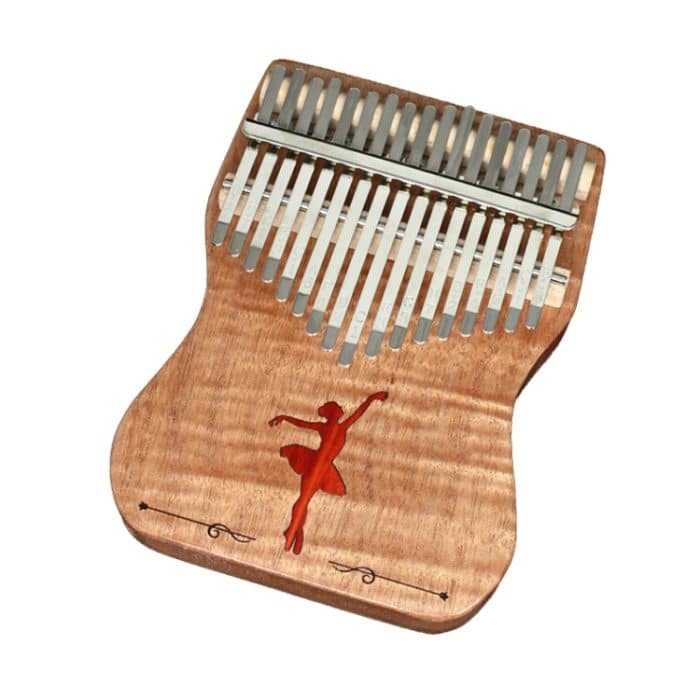 Fingerklavier aus Holz mit 17 Tönen, Wooden Finger Piano – Bild 3