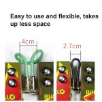 KGR Gitarrenkabel Gitarren-Effektpedal-Instrumenten-Patchkabel, 1.5m – Bild 6