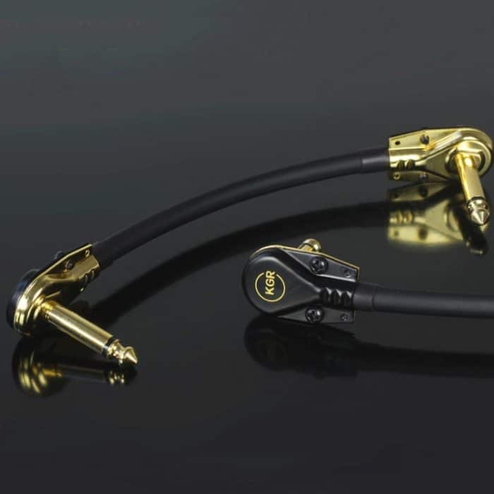 KGR Gitarren-Line-Effektor-Rauschunterdrückungs-Abschirmkabel, 15cm, 25cm, 35cm, 50cm, 75cm, 1m – Bild 2