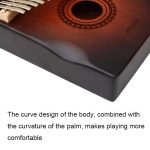 Tragbares Fingerklavier im Radian-Design mit 17 Tönen, Flowing Water, Hexagram, Couple Deer, Forest Party, Squirrel, Sun God, Lucky Clouds, Cat, Reindeer, One Deer, Moon Rabbit, Crane in the Cloud, Blooming Flowers – Bild 4