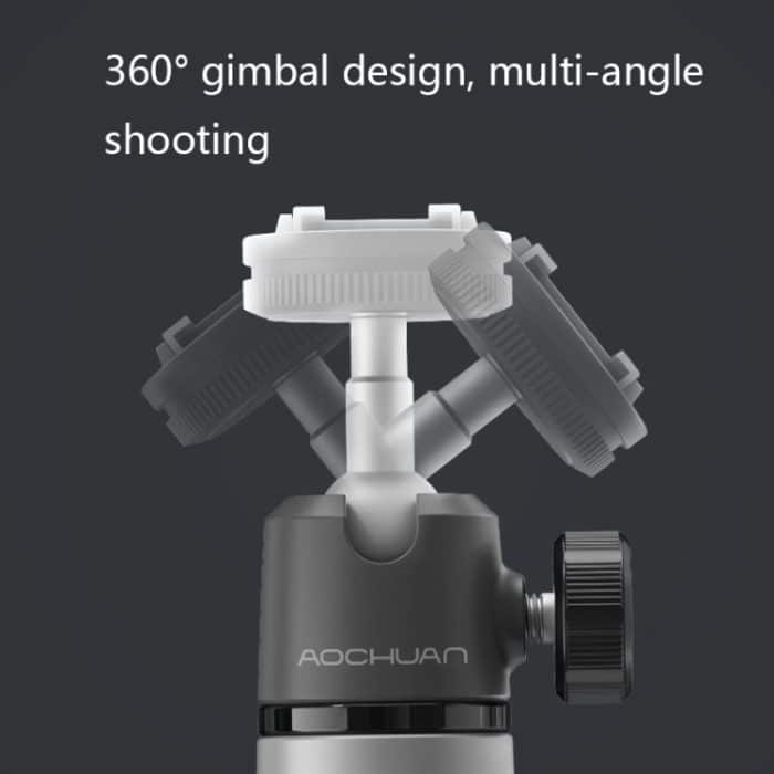 Aochuan MT-08 Telescopic Folding Mini Selfie Stativ – Bild 5