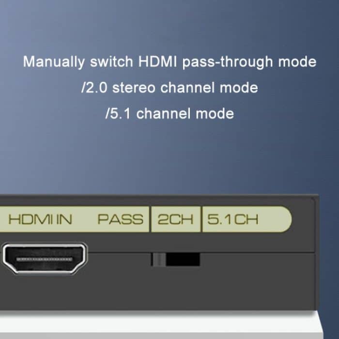 HDMI zum optischen HD 4K -Audio -Splitter – Bild 5