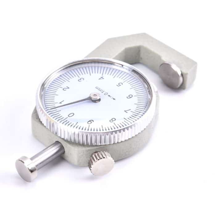 0–10 mm Zifferblatt-Dickenmessgerät, Leder- und Papierdickenmessgerät, Flat Head, Pointed Head – Bild 4