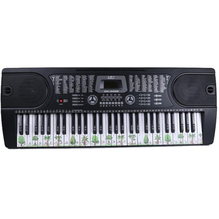 M52 88/76/61/54/49 Tasten Klaviertastatur-Aufkleber, Tree, Giraffe – Bild 7