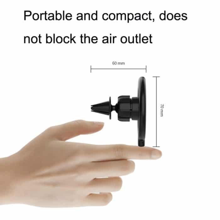 Kabelloser Ladeständer für das Auto, 360-Grad-Drehständer für Apple MagSafe, K74, K76, K77, K78, K710 – Bild 3