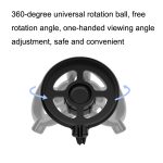 Kabelloser Ladeständer für das Auto, 360-Grad-Drehständer für Apple MagSafe, K74, K76, K77, K78, K710 – Bild 5