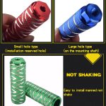 FMFXTR Fahrrad-Rücksitz-Fußpedal, universeller hinterer hinterer Pfosten, Red Large Hole Long, Red Small Hole Short, Blue Large Hole Long, Blue Small Hole Short, Green Small Hole Short, Black Large Hole Long, Black Small Hole Short – Bild 4