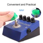 10 Stück JT1808 E-Gitarren-Tuner-Pedalkappe, Yellow, Red, Purple, Green, Orange, Deep Blue, Light Blue, Black – Bild 4