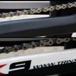 6 Stück FMFXTR Fahrradschutz-Kettenaufkleber, Vorderradgabel-Schutzfolie, Carbon Fiber, Matt Color, Transparent – Bild 5