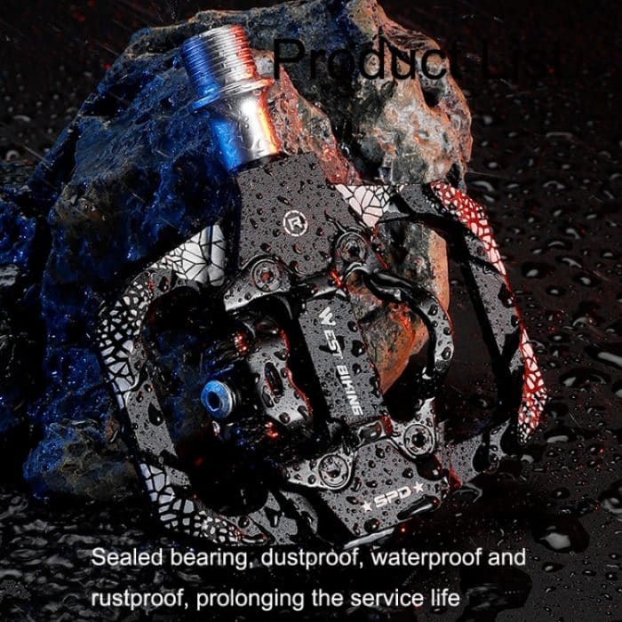 Ein Paar WEST BIKING YP0802086 Mountainbike-Pedale mit Aluminiumlager, YP0802086 – Bild 6