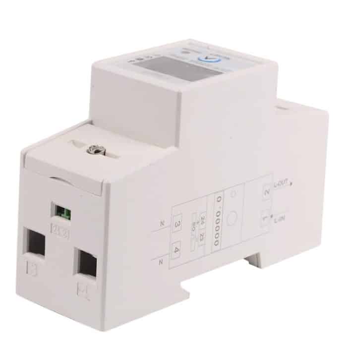 SINOTIMER DDS015 Backlight Display einphasige Haushaltsbahn Energie Messgerät 5-80A 230 V – Bild 4