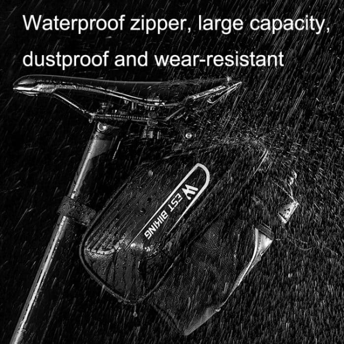 WEST BIKING Fahrrad-Wasserflaschentasche, Rücksitz-Satteltasche, WEST BIKING Saddle Bag – Bild 6