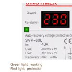 SINOTIMER 220 V LED-Digitalanzeige, Verzögerung, automatischer Reset, Unterspannungsschutz, SVP-60L – Bild 5