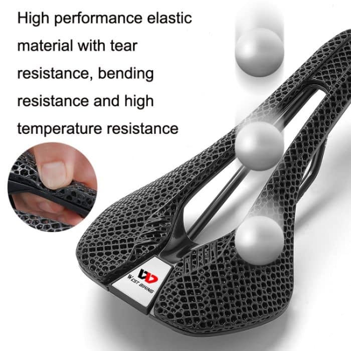 WEST BIKING YP0801130 Fahrradkomfort-Wabensitzkissen, YP0801130 – Bild 4