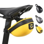 WEST BIKING Fahrrad Mini Hardshell Hecktasche Satteltasche, Yellow, Black, Grey – Bild 2