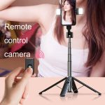 Handy-Live-Übertragungshalterung, Bluetooth, Teleskop-Selfie-Stativ, hoch:, 102CM (Aluminum Alloy), 104CM (Aluminum Alloy + Single Fill Light), 104CM (Aluminum Alloy + Dual Fill Lights), 100CM (Stainless Steel), 102CM (Stainless Steel + Single Fill Lig... – Bild 7